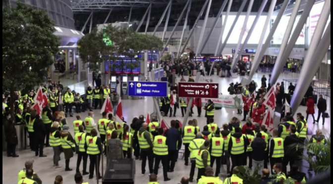 Weitere Streiks von Luftsicherheitskräften an den Flughäfen Köln/Bonn und Düsseldorf!