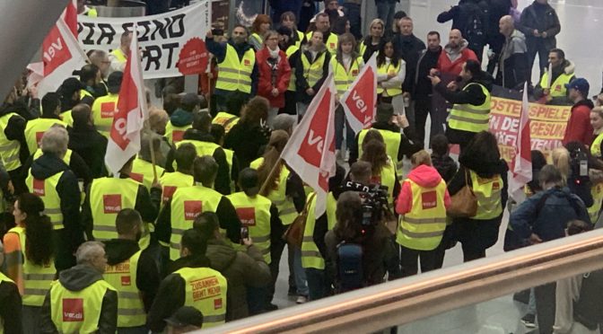 Luftsicherheit: Streiks an den Flughäfen Düsseldorf und Köln/Bonn!