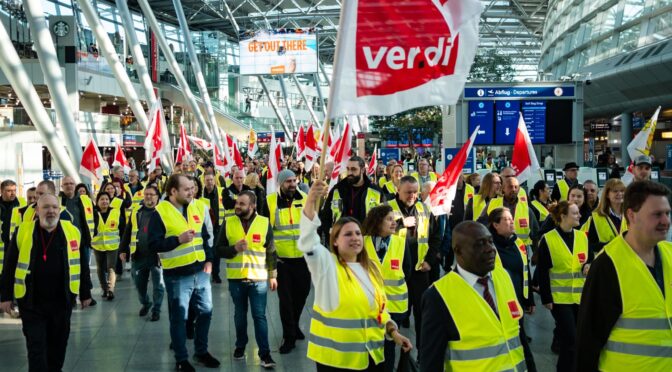 Luftsicherheitsbranche: Die 2. Hälfte der tariflichen Jahressonderzahlung zum 15. Dezember 2025 fällig